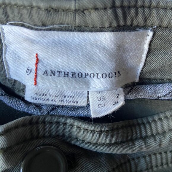EUC By Anthropologie The Richie Slim Joggers in Moss Sz 2 - Picture 5 of 9